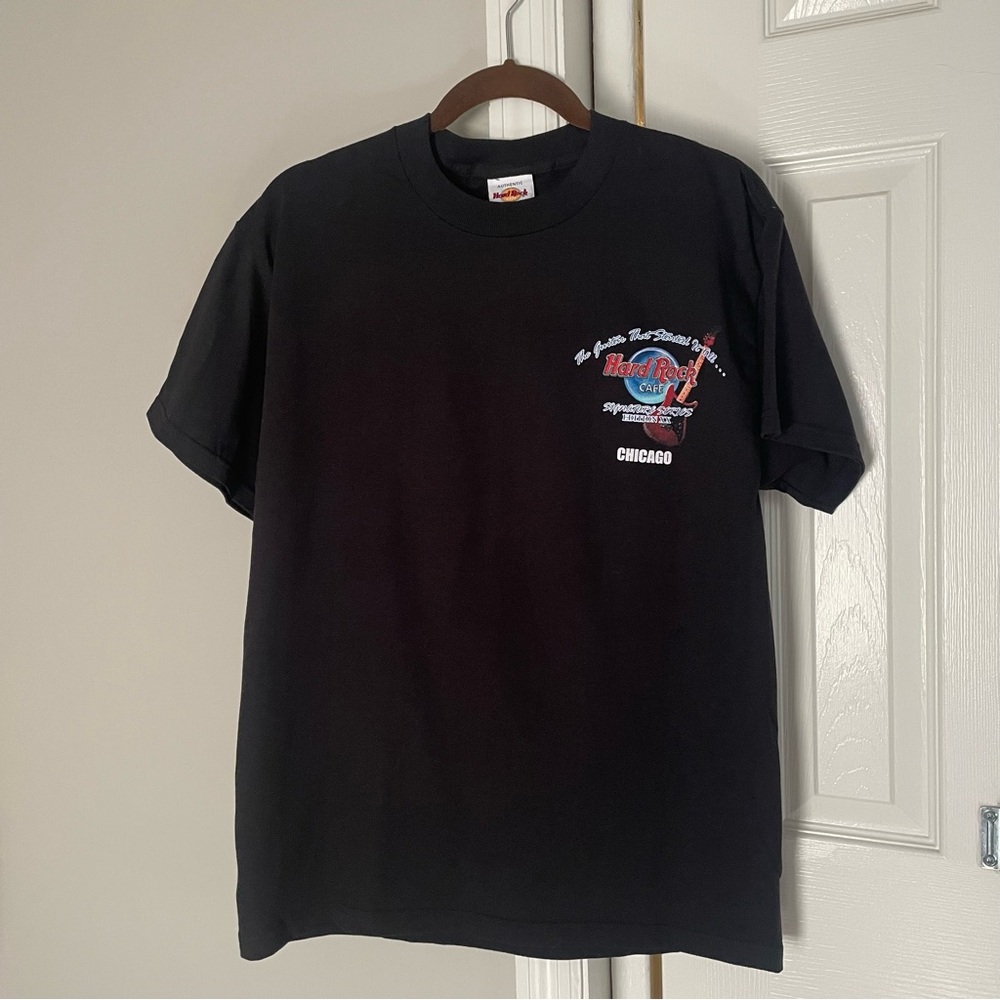Hard Rock Cafe Eric Clapton black t shirt size M vintage 90s NWOT